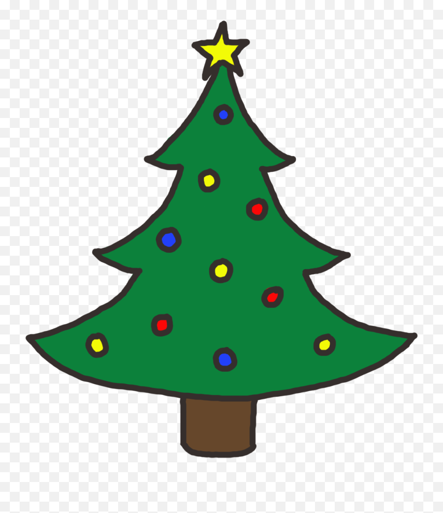 Christmas - Christmas Tree Clip Art Emoji,Christmas Emoji Answers