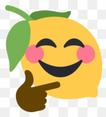 Pleroma Morepablo - Happy Emoji,Hand Chin Emoji