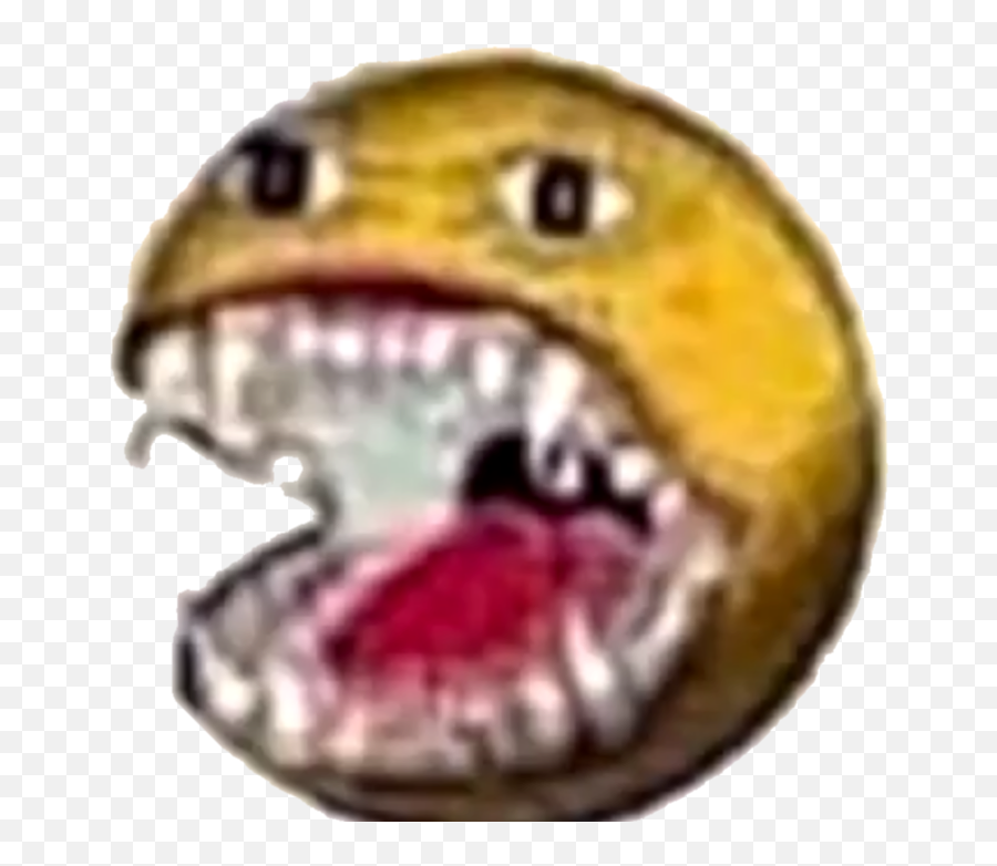 Cursedimages Emoji Yum Nom Sticker - Cursed Emoji Xok,Nom Nom Emoji