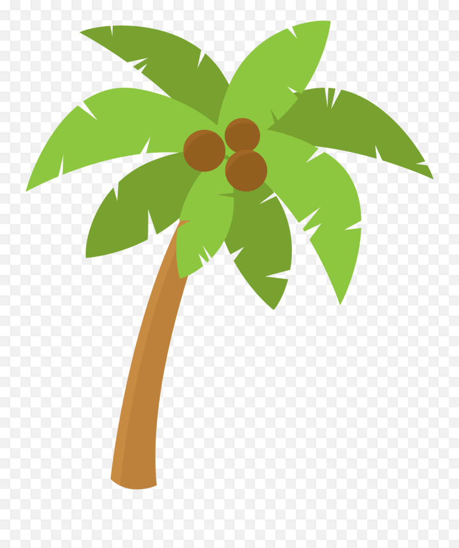Waves Clipart Palm Tree Waves Palm Tree Transparent Free - Coqueiro Png Emoji,Palm Tree Emoji