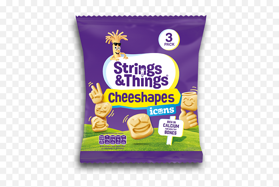 Cheeshapes Icons - Strings U0026 Things Cheese Shaped Into Strings And Things Cheese Shapes Emoji,Emoji Backpack With Lunchbox