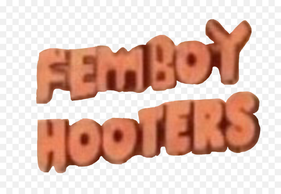 Femboy Femboyhooters Sticker - Horizontal Emoji,Nessie Emoji