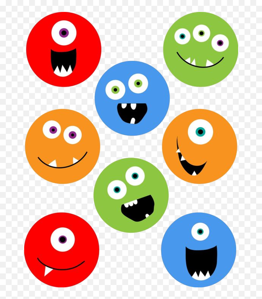 Cantinho Encantado - Imagenes De Monstruos Infantiles Para Imprimir Emoji,Emoticons De Bruxas