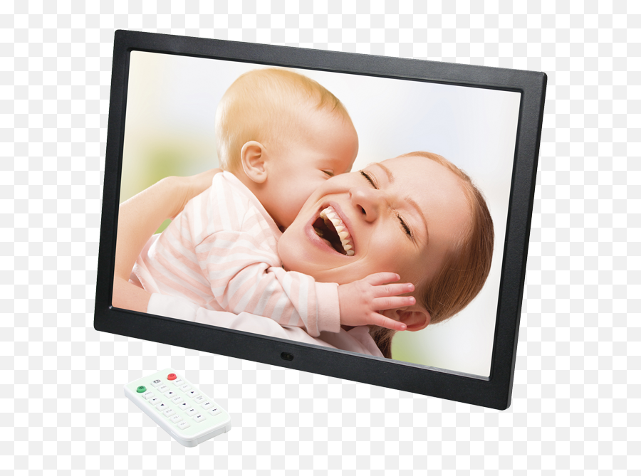 Digital Photo Frame Pf154ws - Display Emoji,Emotion Multimedia Digital Picture Frame