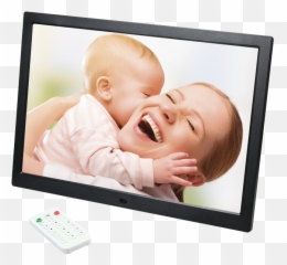 Digital Photo Frame Pf154ws - Display Emoji,Emotion Multimedia Digital Picture Frame