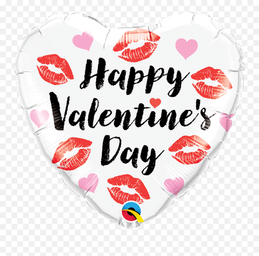 Valentine Kissy Lips Balloon - Pegani Girly Emoji,Kissy Japanese Emoji
