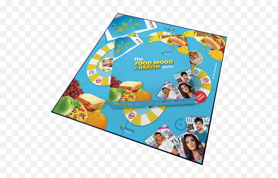 Food Mood U0026 Health Game - Leisure Emoji,Emotion Board Game