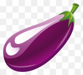 Gratis Transprent Png Free - Eggplant Clipart Full Size Berinjela Desenho Png Emoji,Significance Of Eggplant Emoji