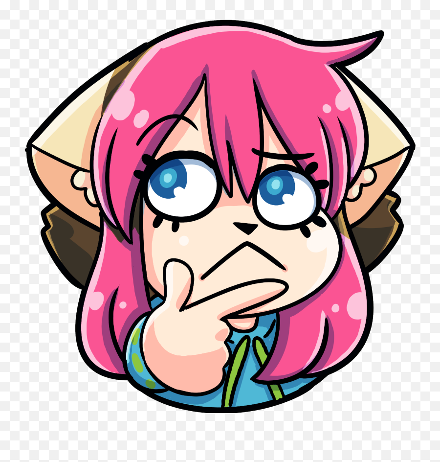 Emoji For My Discord Hmmm - Girly,Hmmm Emoji