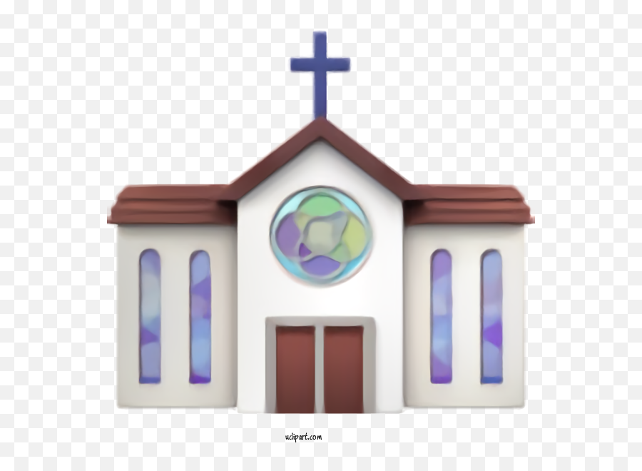 Holidays Place Of Worship Church Cross - Joseph Cathedral Church Emoji,Easter Emoji