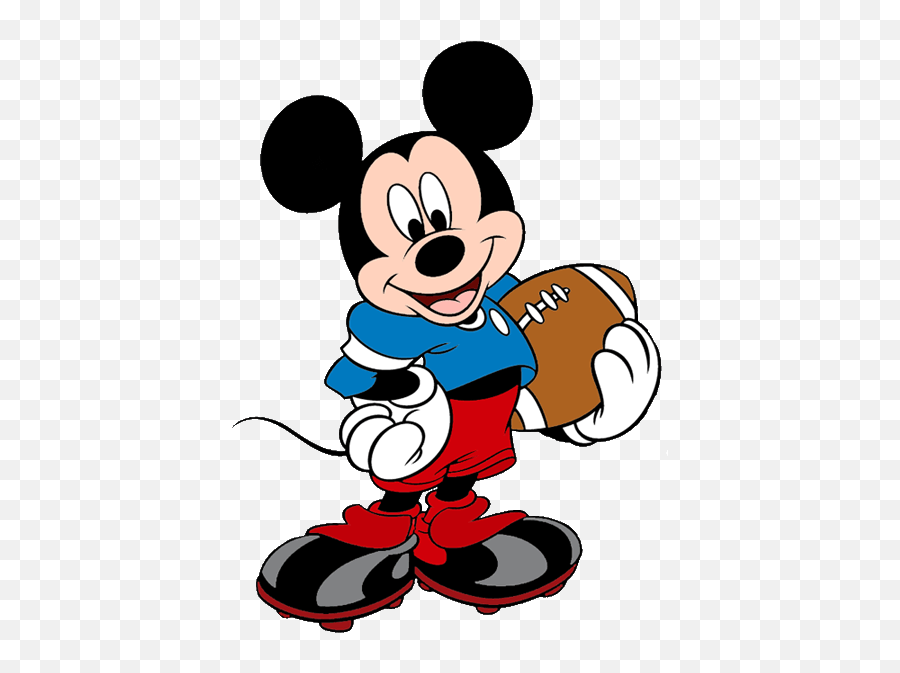 Disney Clipart Kostenlos - Mickey Mouse Football Coloring Emoji,Minnie Mouse Emotion Printable