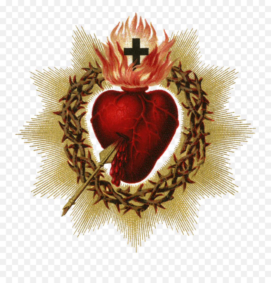 The Most Edited - Sacred Heart Of Jesus Png Emoji,Downloadable Pagan And Yule Emojis