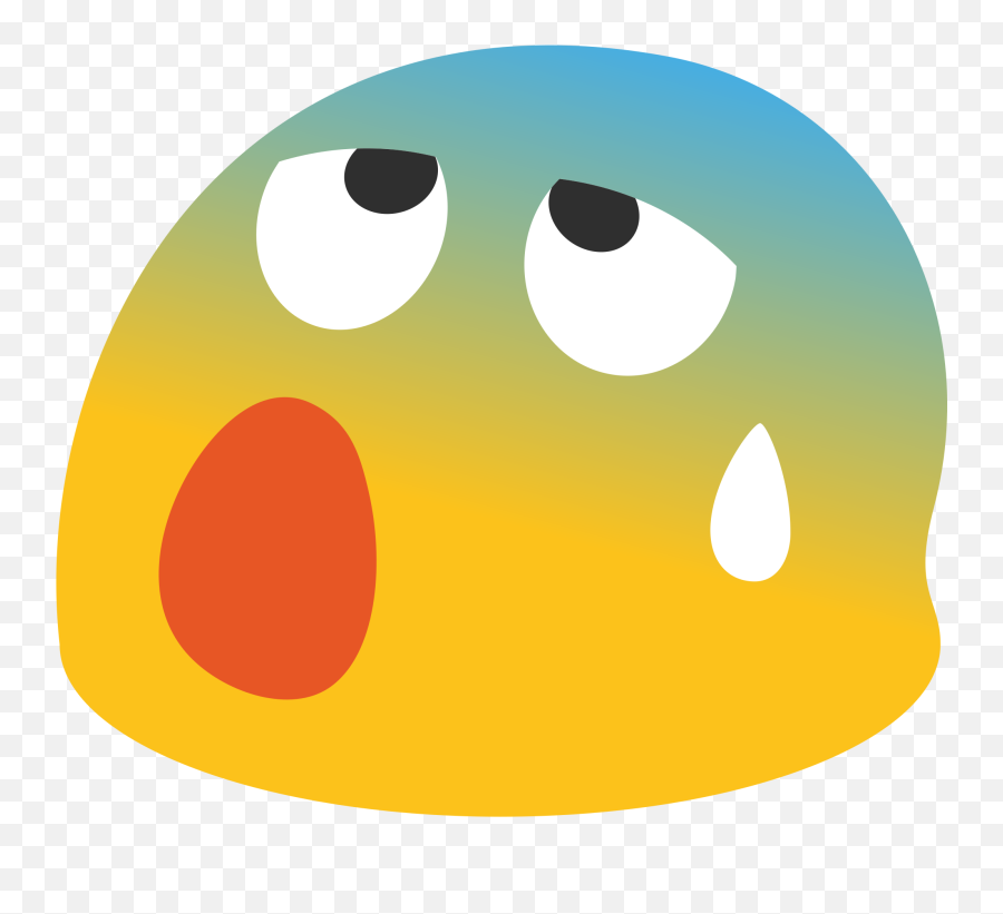 Noto Emoji Lollipop 1f630 - Blob Emoji Transparent,Lollipop Emoji