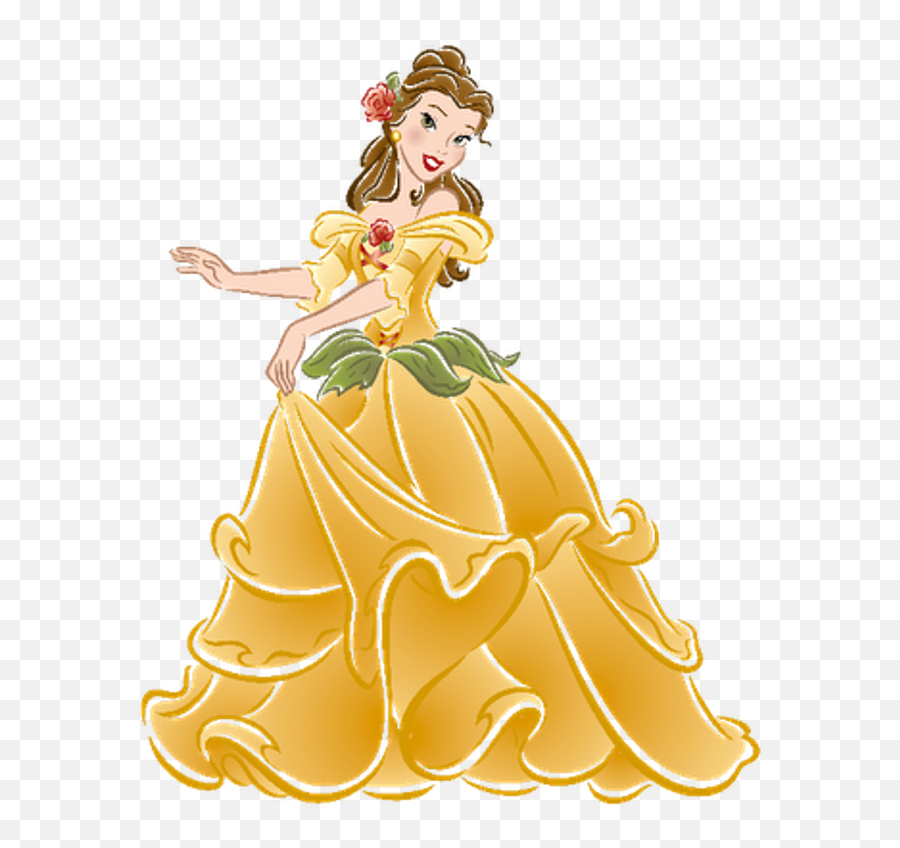 Princess Belle Png - Picture Of Princess Belle Disney Cinderella Snow White Barbie Emoji,Disney Princess Es Emojis