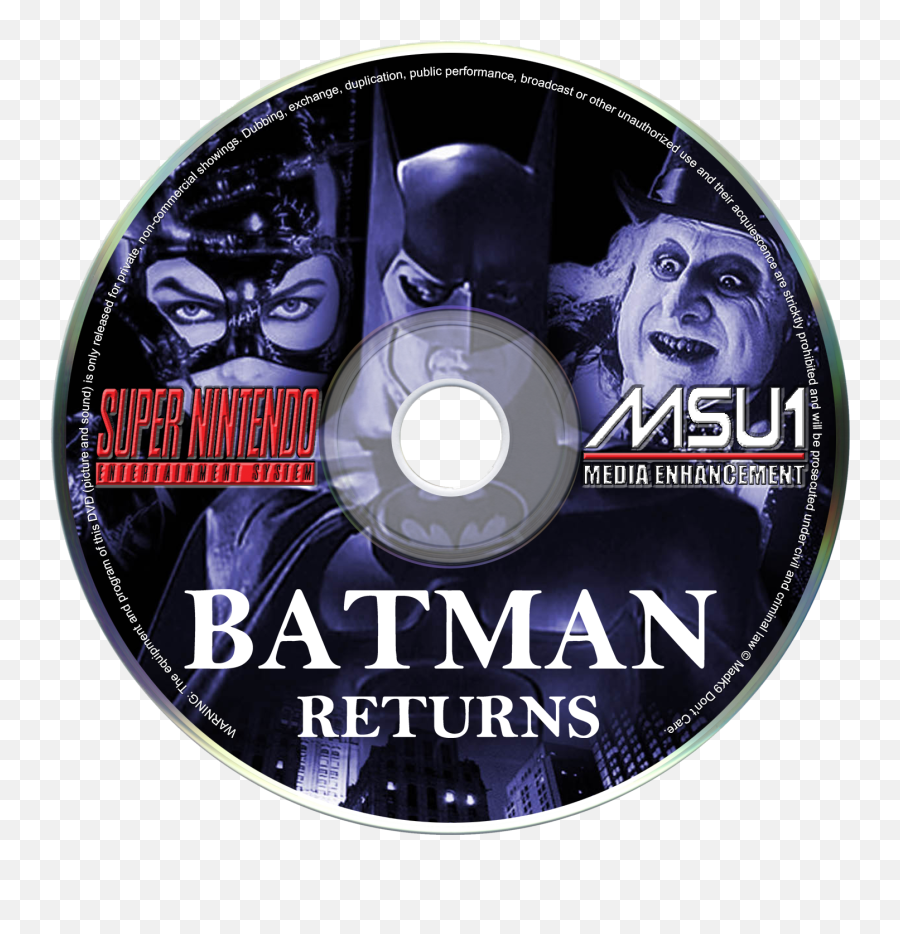 Snes Msu - 1 Cover Art Page 9 Game Media Launchbox Batman Returns Batman Emoji,Batman Emoji Copy And Paste