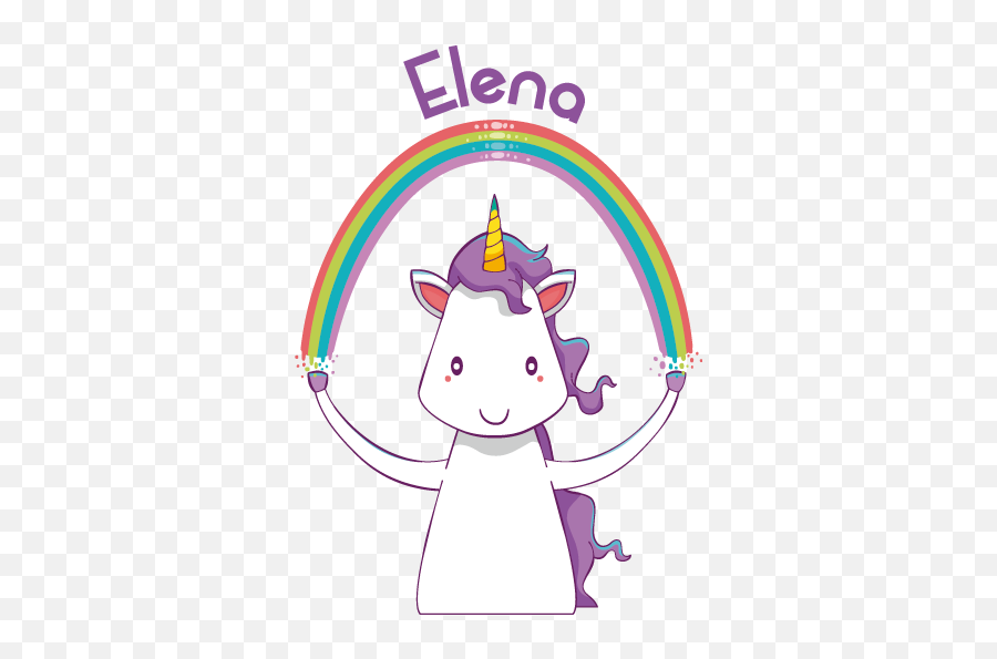 Personalizable Unicorn Illustration Wall Art Emoji,Unicorn Emoji Transparent