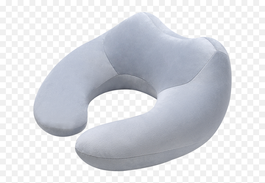 Pp Cotton Pillow For Travel - Travel Pillow Emoji,3d Noseface Emoticon Spinning