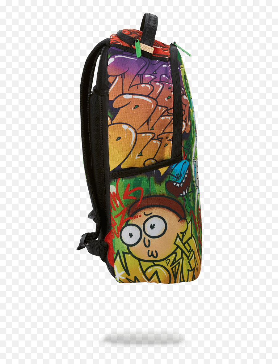 Rick And Morty Genius Backpack Emoji,Morty Emoji Png