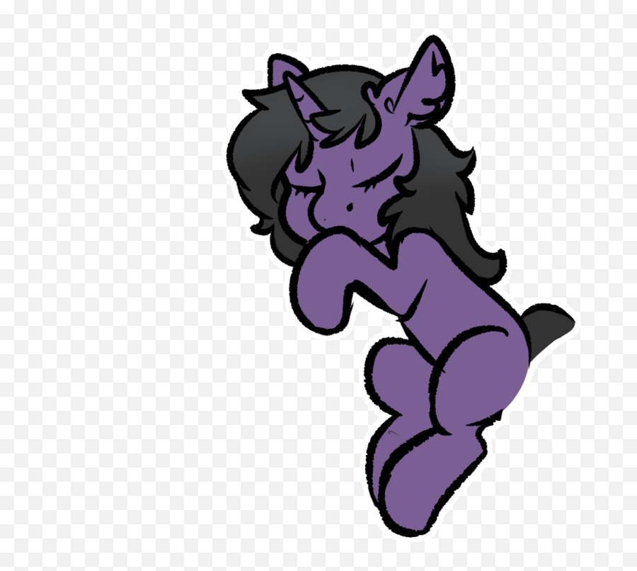 Spoopygander Chibi Cute Ear Fluff - Unicorn Emoji,Fun2draw Emoji