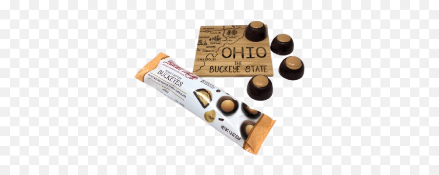 Ohio Gift Baskets And Candy From Flavor Ohio - Types Of Chocolate Emoji,Custom.buckeye Emoticons