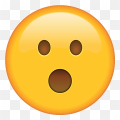 Shock Emoji Png U0026 Free Shock Emojipng Transparent Images - Surprised Face Emoji Png,Scared Emojis Png