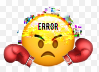 Glitch Emoji Iphoneemoji Sticker By Emojimaker - Happy,Emoji Templates
