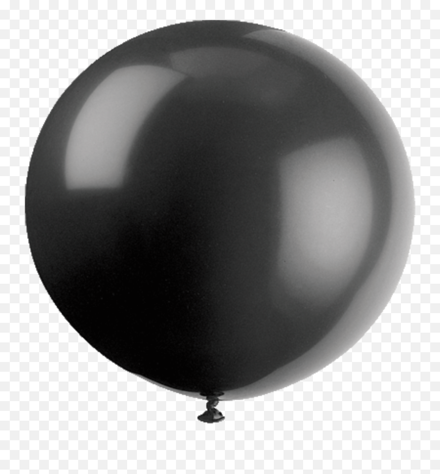 Jumbo Black Balloon By Celebrity - Balloon Emoji,Facebook Black Balloon Emoji