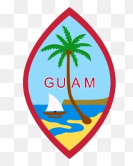 Guam Seal Png U0026 Svg Vector - Freebie Supply Guam Coat Of Arms Emoji,Emoji Croix Iphone