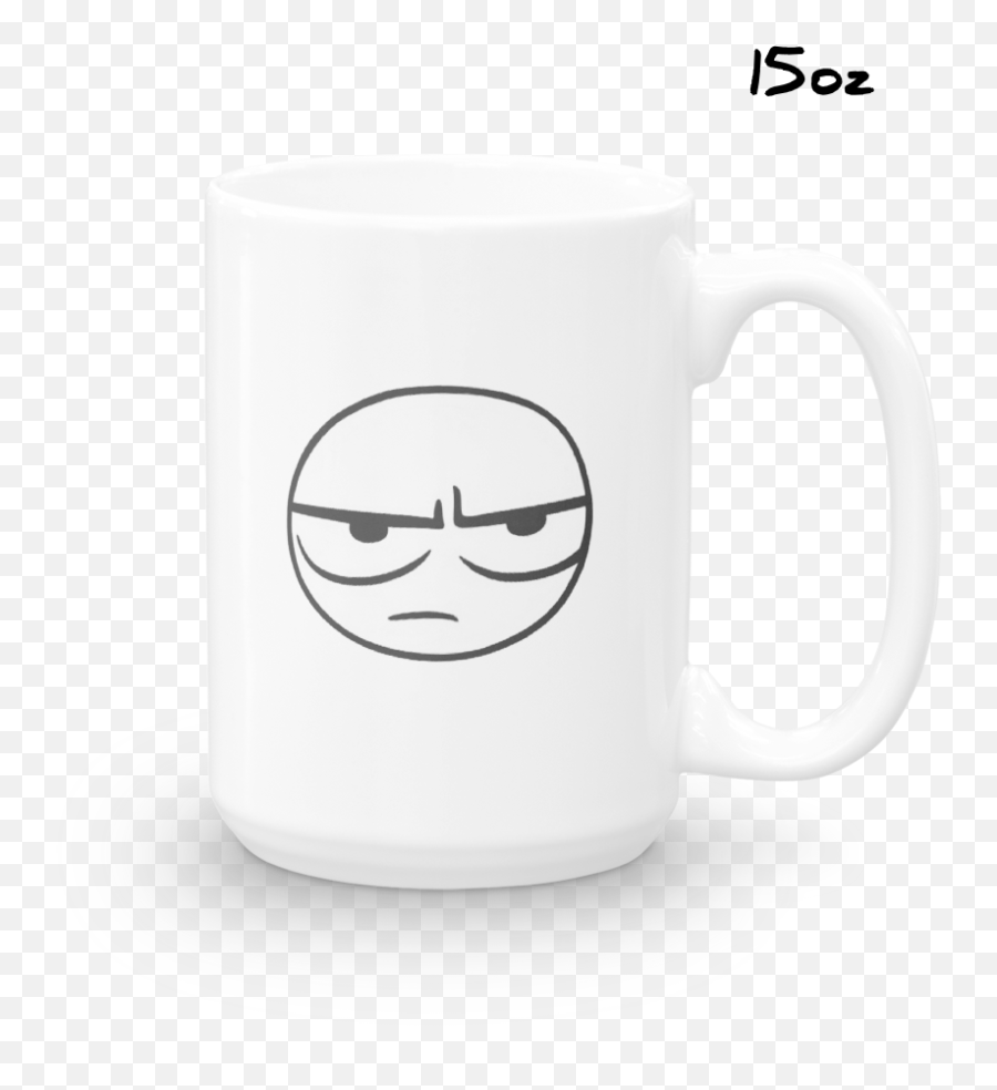 Dood Juice Mug Dood The Doodle Emoji,Mocking Emoticon Black White