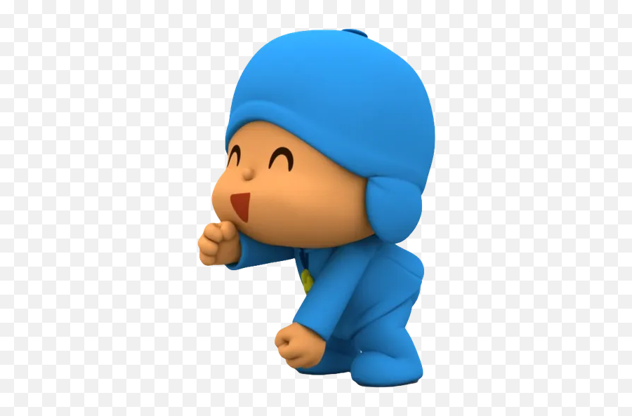 Pocoyó Sticker Pack - Pocoyo Whatsapp Stickers Emoji,Imagen De Emotion Enojado