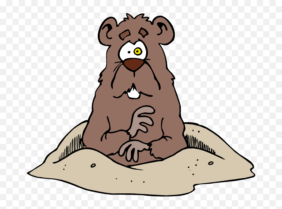 Groundhog Gif Png - Clip Art Library Wood Chuck In Drunk Cartoon Emoji,Groundhog Day Text Emoticons