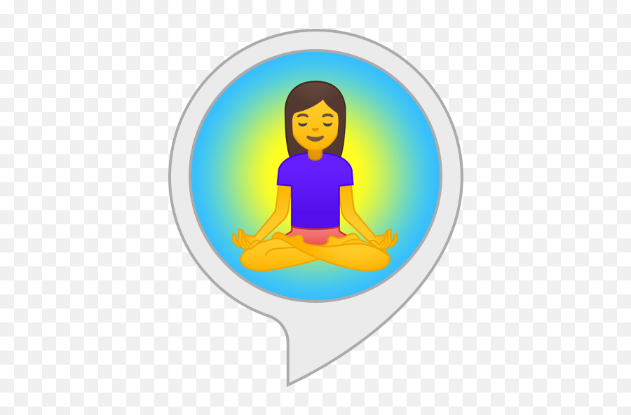Alexa - For Women Emoji,Meditating Emoji Transparent