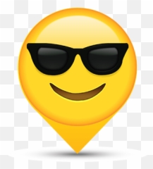 Map Marker Smiley Graphics - Topo De Bolo Emoji,Map Pin Emoji