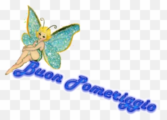Felice Pomeriggio - Fairy Emoji,Ciao Glitter Emoticon