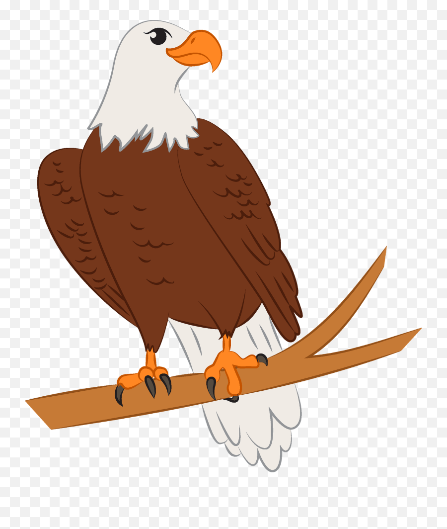 Bald Eagle Clipart - Bald Eagle Clipart Emoji,Bald Eagle Emoji