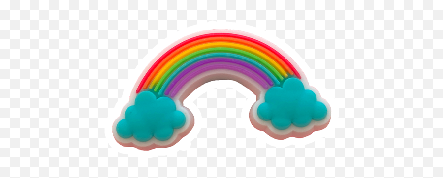 Rainbow And Cloud Charm U2014 Choose Your Charm Emoji,Emoticon Rainbows
