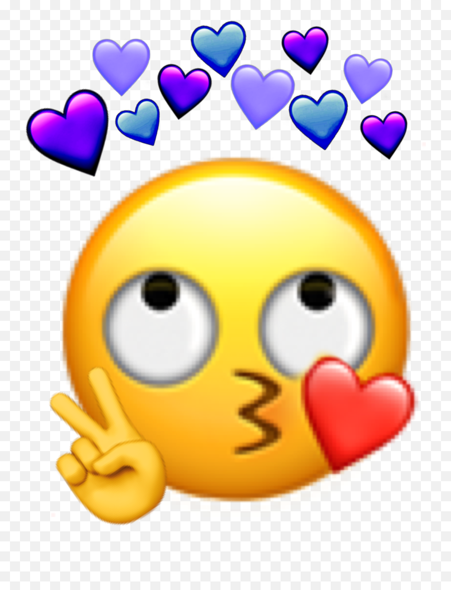 Emoji Emojis Hearts Sticker By - Happy,Peace Emojis