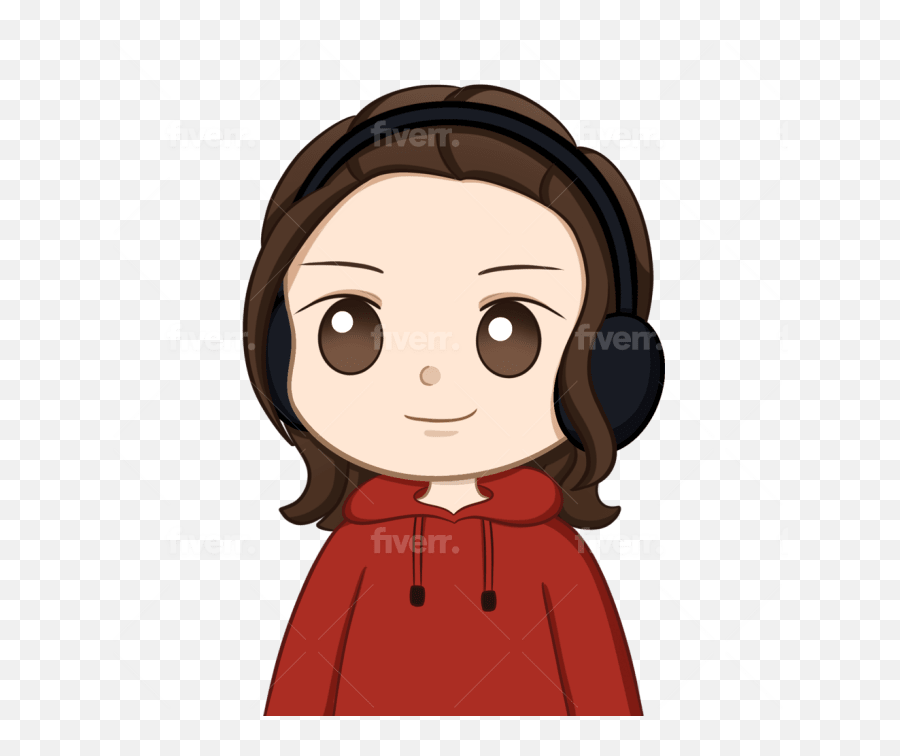 Draw Cute Chibi Anime Avatar To Your Profile Picture Twitch - Happy Emoji,Emoticon Ponytail