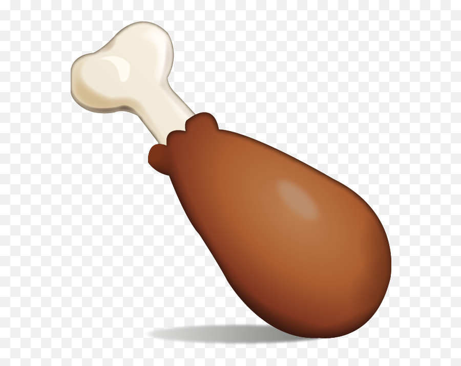 Download Poultry Leg Emoji Icon Emoji Island - Transparent Chicken Leg Emoji,Drool Emoji