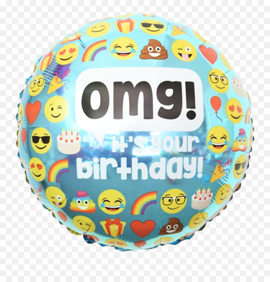 Happy Birthday Emoji Balloon,Happy 15th Birthday With Emojis