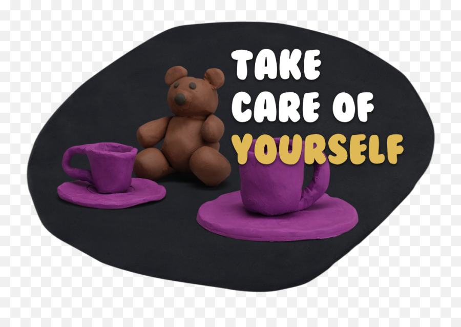 Pe Present Not Perfect Emoji,Teddy Bear Showing Emotions