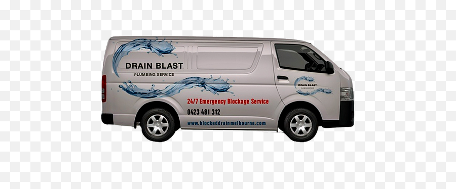 Clear Blocked Drains In Melbourne - Drain Blast Commercial Vehicle Emoji,Plumber Emoji