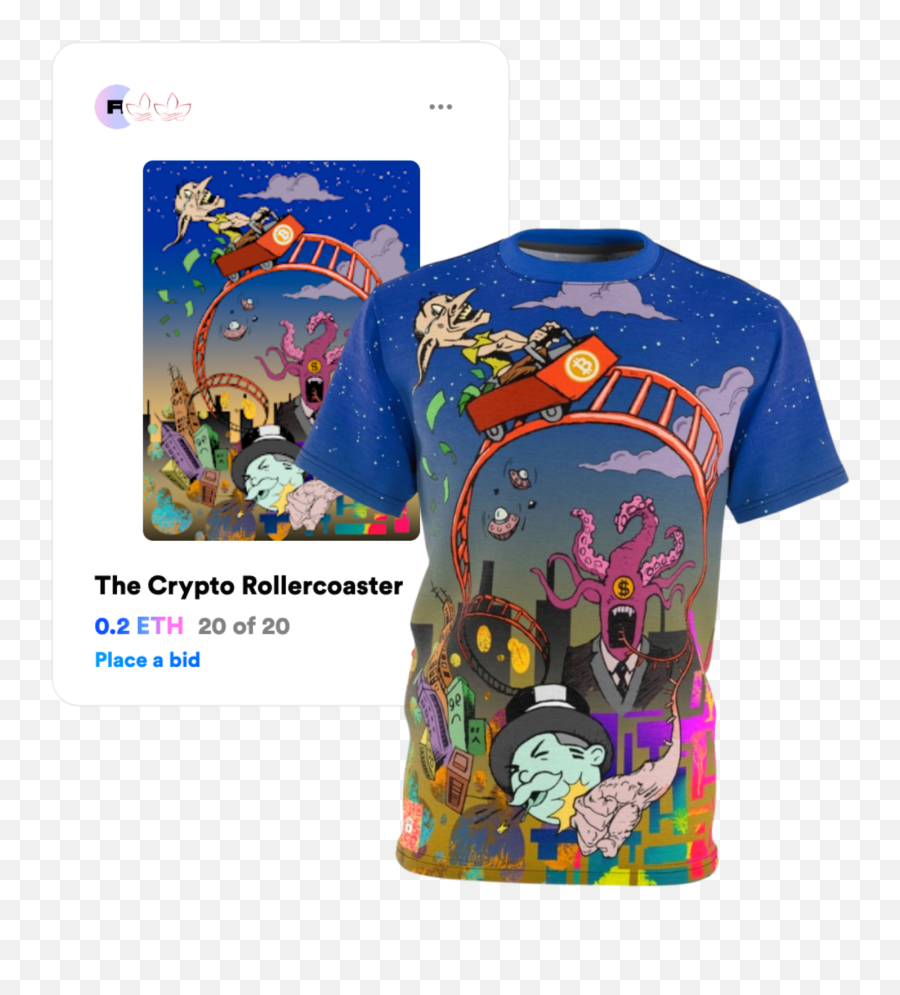The Crypto Rollercoaster - Nft Bundle Wearable Nft Art Emoji,Rollecoster Of Emotions