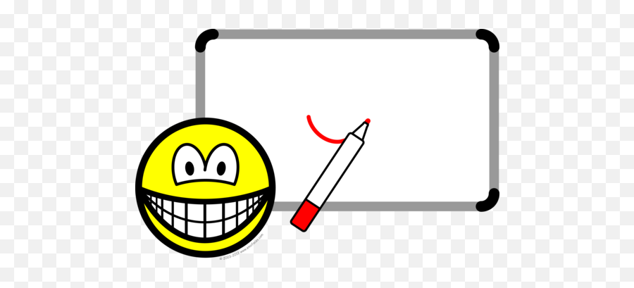White Board Smile Smilies Emofacescom Emoji,Emoticon Board