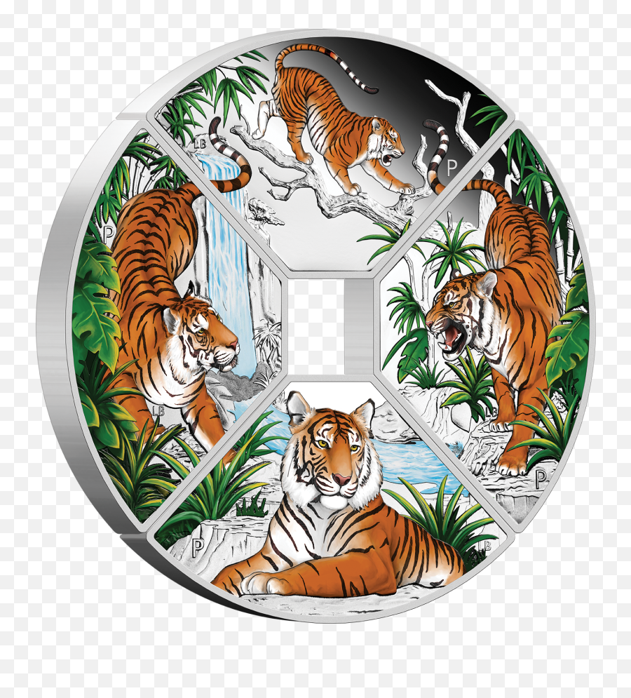 The Perth Mint 1 Kilo Tiger Prowls Into The Perth Mint Milled Emoji,Bengal Tiger Emoji