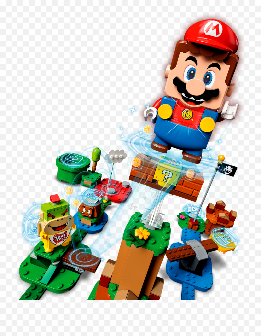 Adventures With Mario Starter Course 71360 Lego Super Emoji,Mario Star Power Emoji