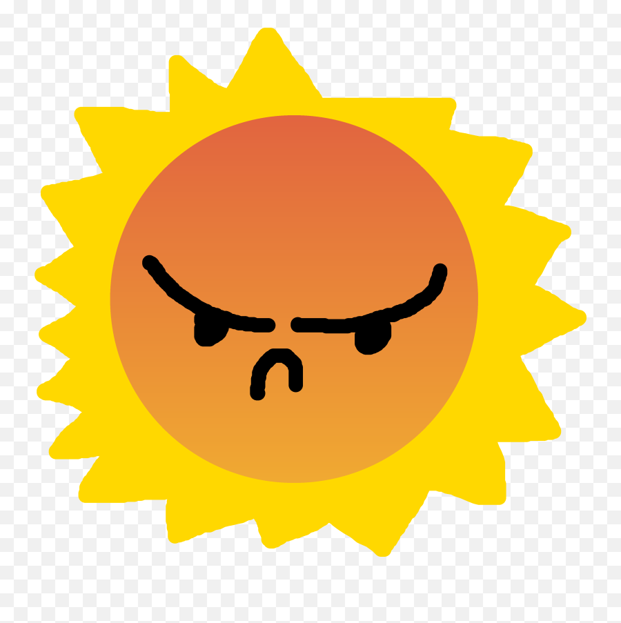 Angery Sun By Pingasoft On Newgrounds - Mamayev Kurgan Emoji,Mario Emoticon