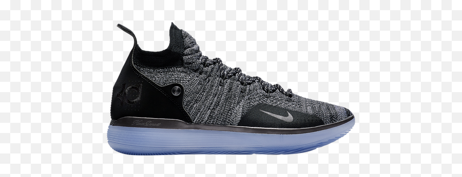 Kd Sneakers Black - Round Toe Emoji,Kd 11 Emoji