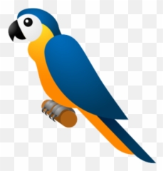 Parrot Icon - Parrot Icon Emoji,Parakeet Emoji