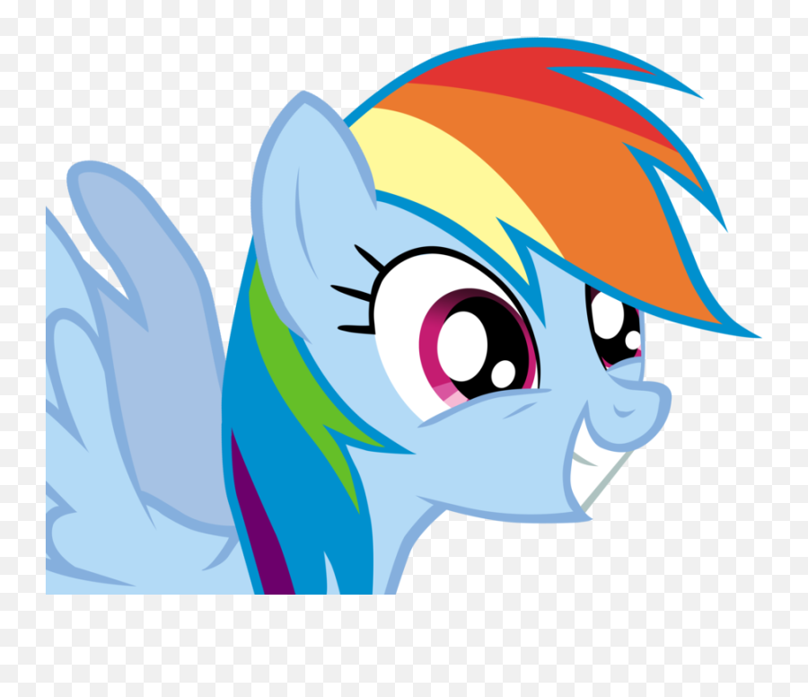 Download Filerainbow Dash Smiling Png - Mods Are Asleep Meme Post Ponies Emoji,Rainbow Dash Emoji